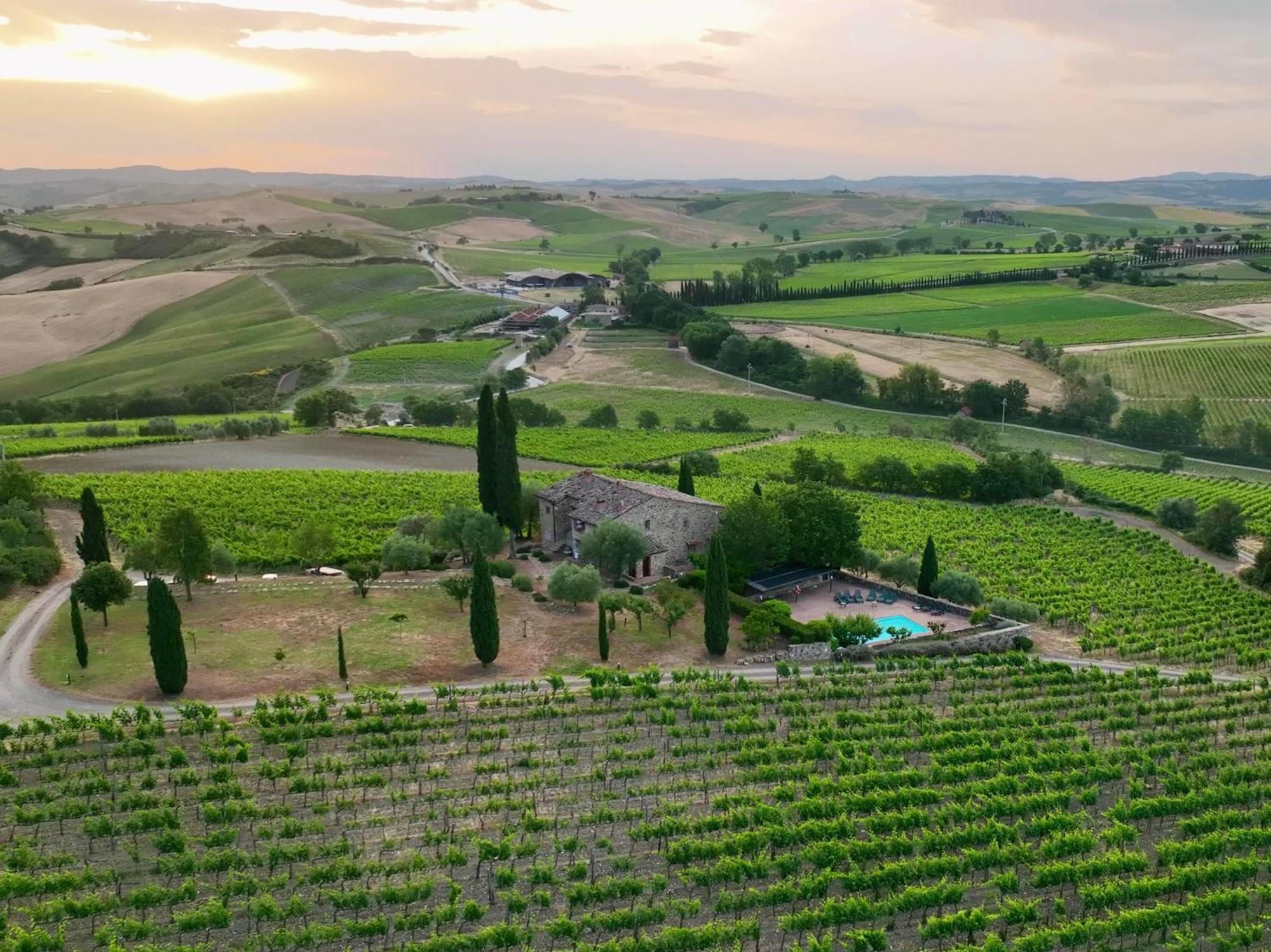 Agriturismo Podere La Casa Montalcino Eksteriør bilde
